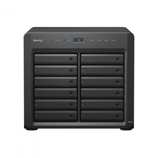 Storage Nas Synology Ds2422+ Amd Ryzen Embedded V1500B 2.2Ghz 4Gb Ddr4 Ecc Sodimm 4Xrj-45