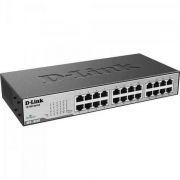 Switch Fast 24 Portas 100Mbps DES-1024D Preto D-LINK