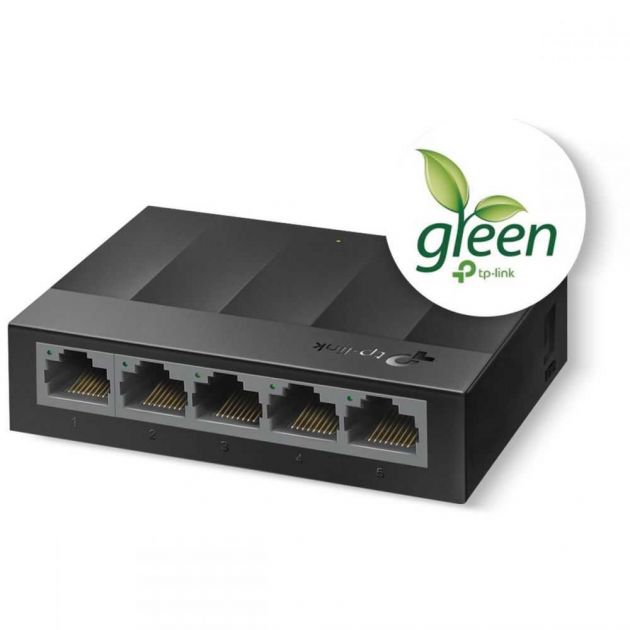 Switch Gigabit De Mesa Com 5 Portas 10/100/1000mbps LS1005G SMB TP LINK
