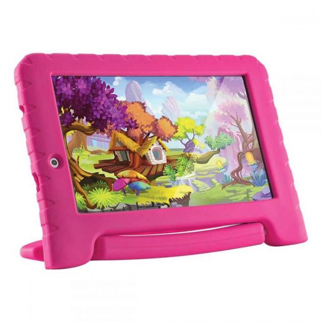Tablet Pad Plus 7" Android 7.0 Rosa NB279 MULTILASER