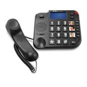 Telefone com Fio Tok Fácil ID Teclas Grandes Preto INTELBRAS
