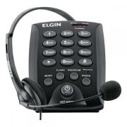 Telefone Headset HST6000 Preto ELGIN