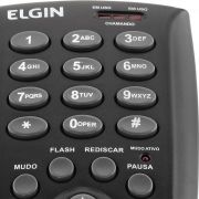 Telefone Headset HST6000 Preto ELGIN