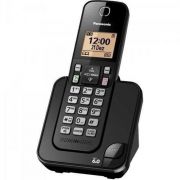 Telefone sem Fio com ID KX-TGC350LBB Preto PANASONIC