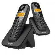 Telefone Sem Fio Com Identificador De Chamadas e Ramal TS3112 Preto INTELBRAS