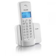 Telefone Sem Fio Com Identificador e Viva Voz TSF8001 Branco ELGIN