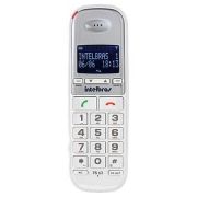 Telefone Sem Fio Com  Identificador TS 63 V 1.9GHZ Branco INTELBRAS