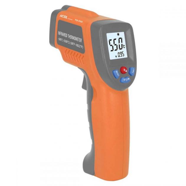 Termômetro Laser (Leitura de -50 até 550°C) TD-550 ICEL
