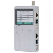 Testador De Cabos 5 Em 1 (USB, RJ45, RJ11, RJ12 E BNC) WH-3468 SECCON