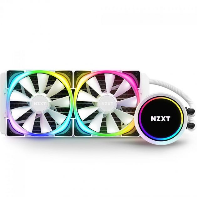 Water Cooler Kraken X53 White RGB 240 mm Intel/AMD RL-KRX53-RW NZXT