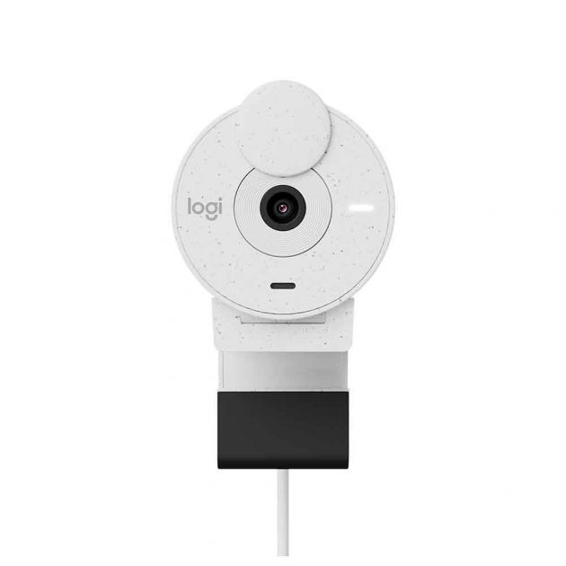 Webcam Logitech Brio 300 - Full Hd Off White