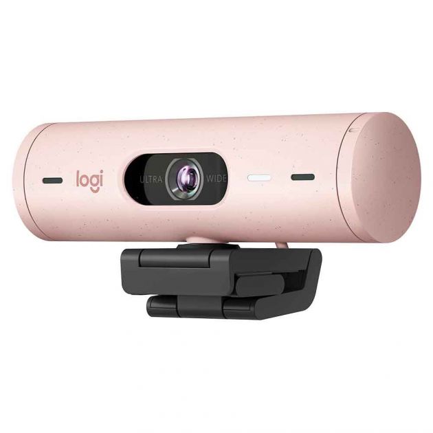 Webcam Logitech Brio 500 Full Hd Rose 960-001418